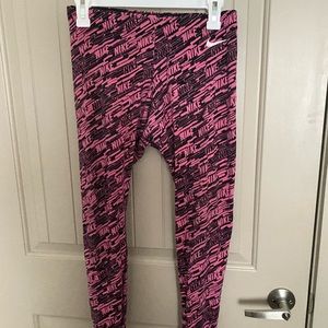 Nike logo leggings